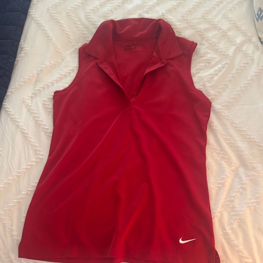 Nike Women's Vibrant Red Tank Top